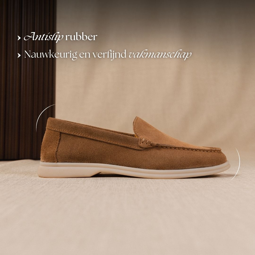 Yacht - Premium loafers in echt suède voor heren