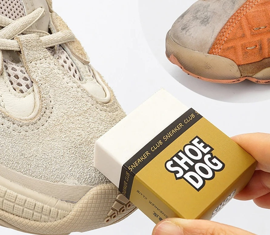 Reinigingsgum voor schoenen