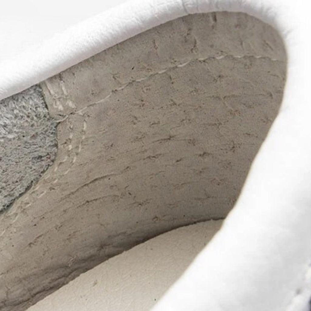 Leren dames loafers met plateauzool