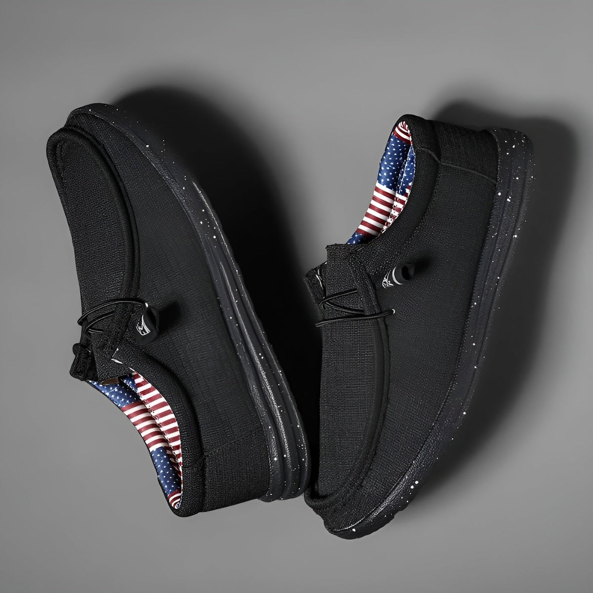 Zomer loafers van stof voor heren
