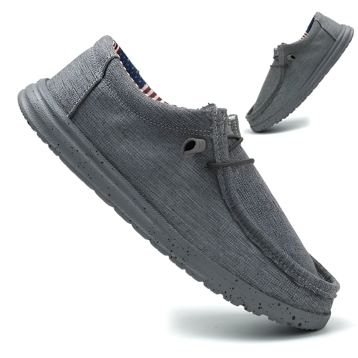 Zomer loafers van stof voor heren