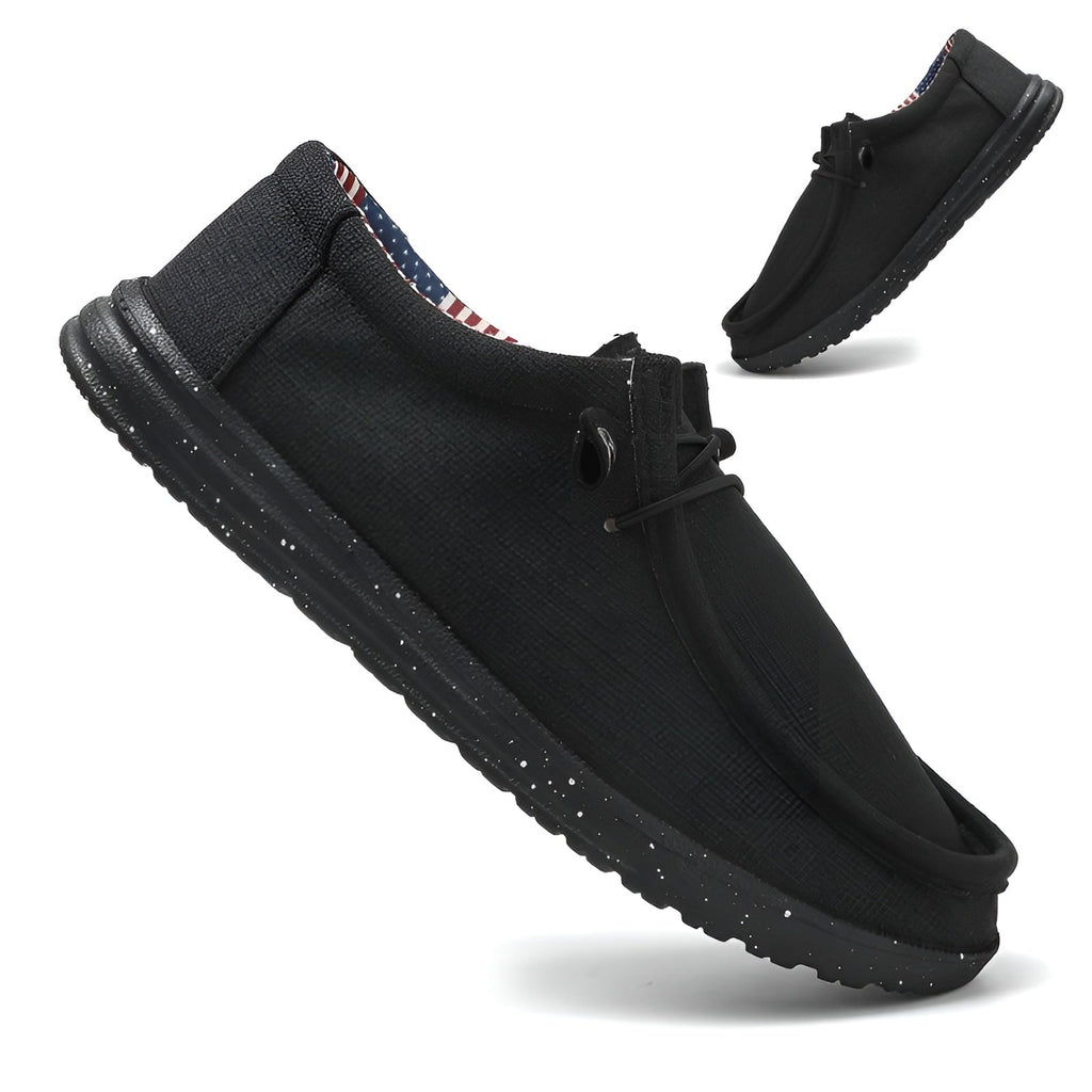 Zomer loafers van stof voor heren