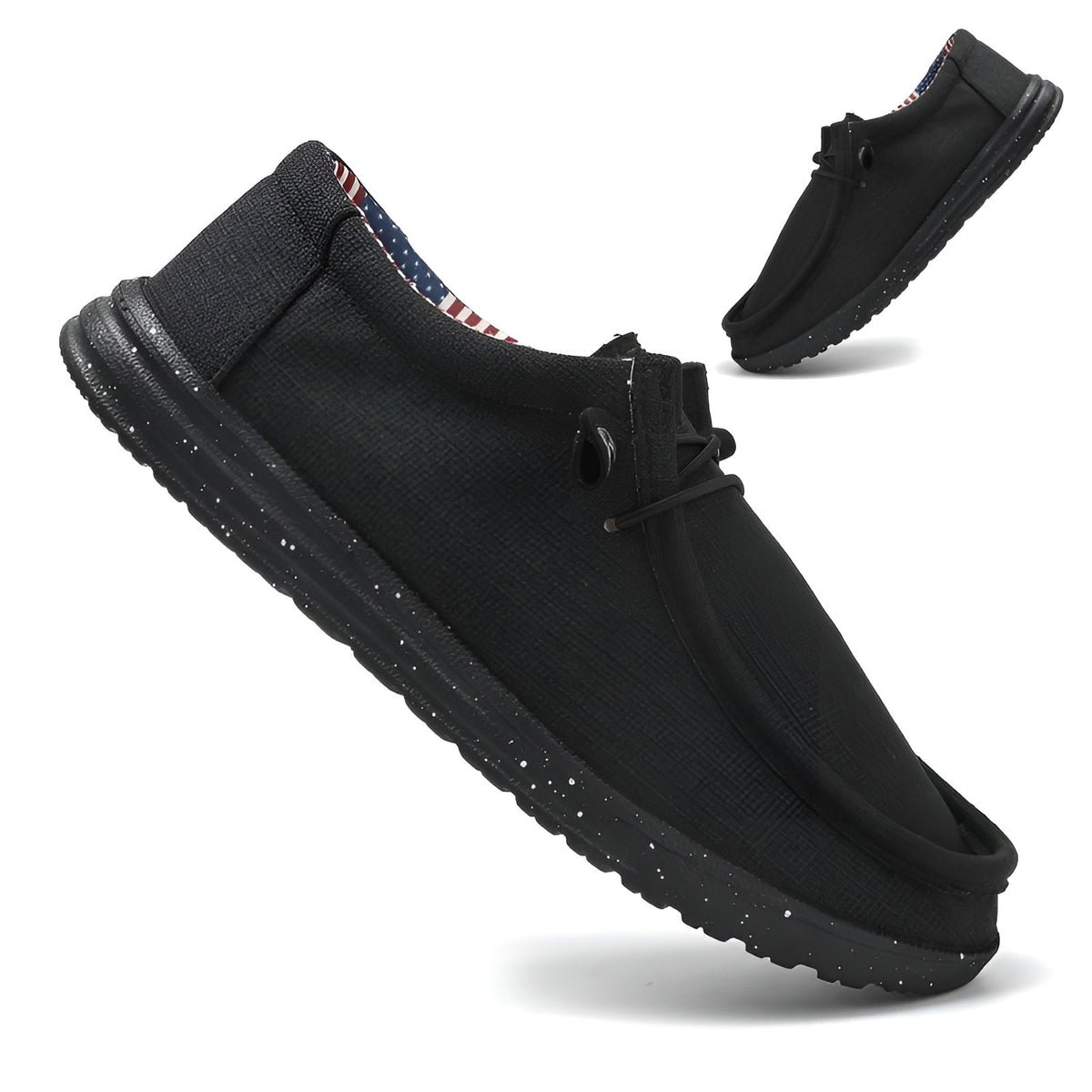 Zomer loafers van stof voor heren