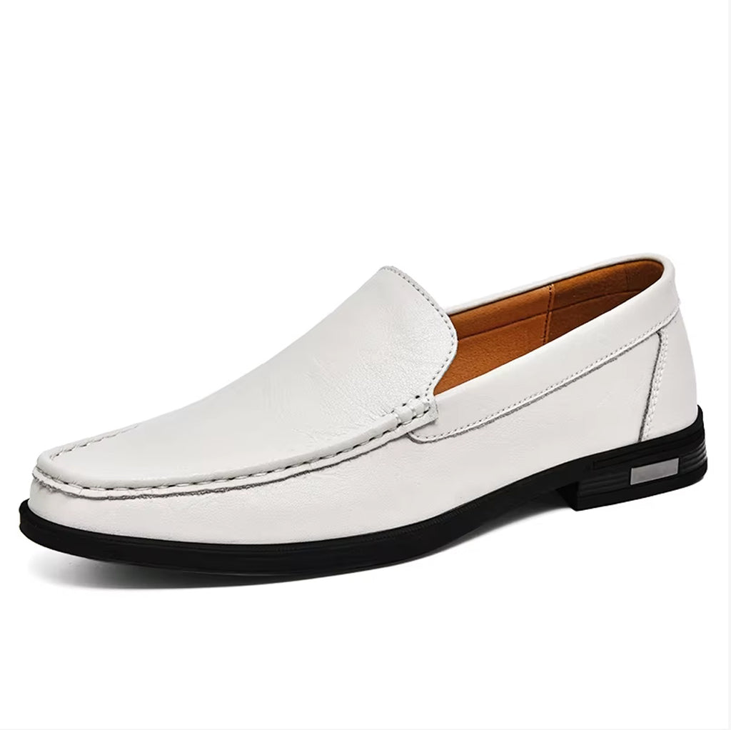 Casual loafer in leer voor heren