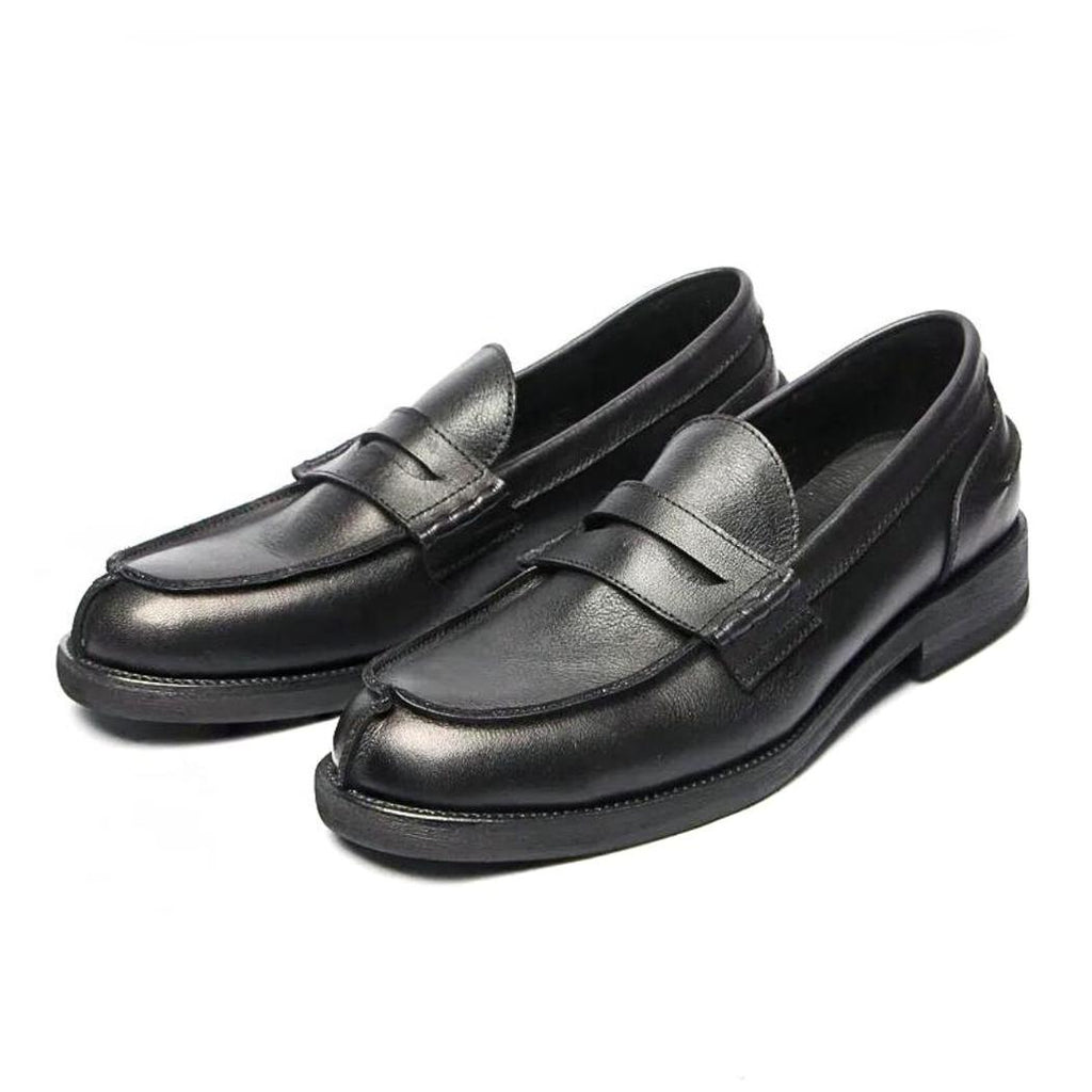 Loafers van echt leer in bruin of zwart voor heren