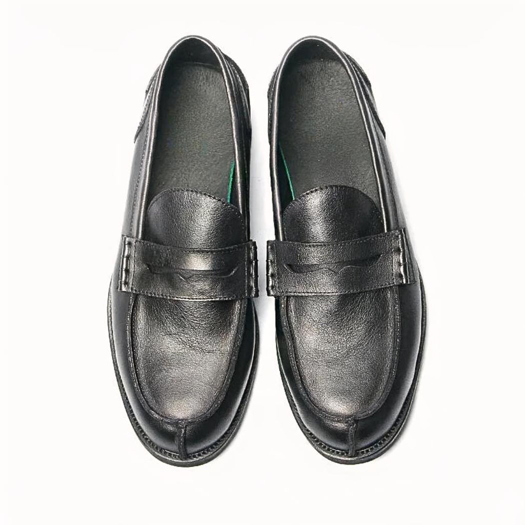Loafers van echt leer in bruin of zwart voor heren