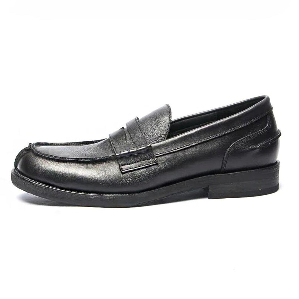 Loafers van echt leer in bruin of zwart voor heren