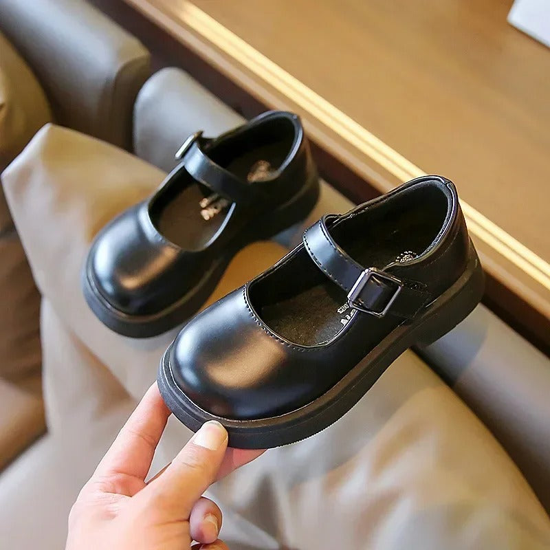 Klassieke loafers met leren look voor meisjes