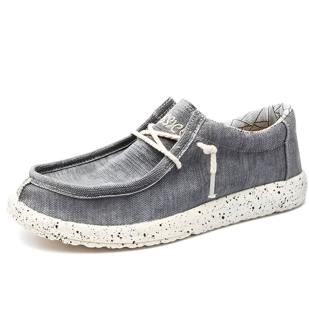 Denim loafers voor heren