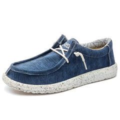 Denim loafers voor heren, Blauw