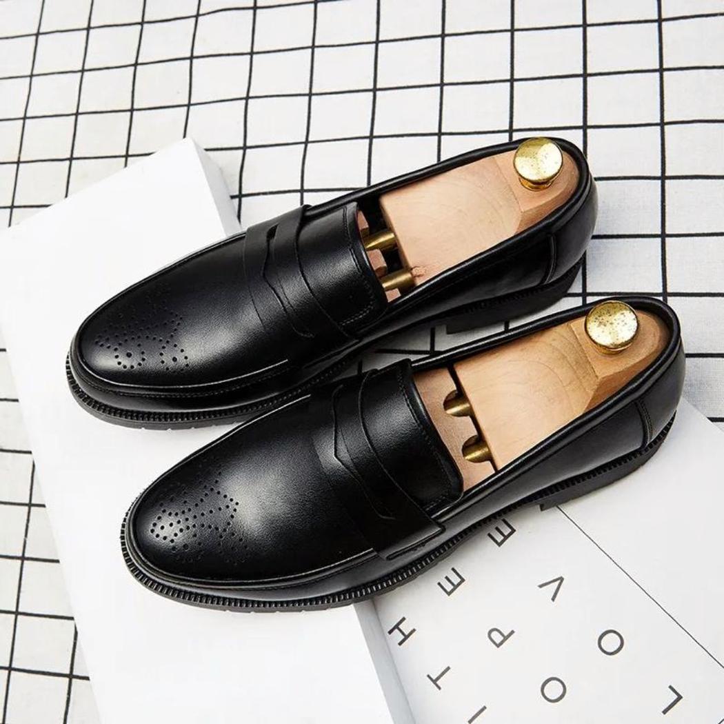 Bruiloft loafers in synthetisch leer voor heren