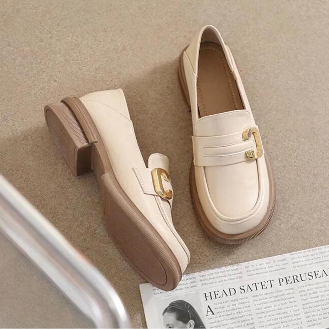 Soepele en elegante loafers van echt leer voor dames