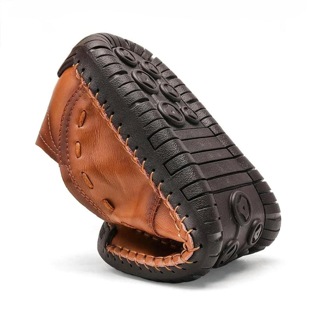 Zachte loafers van synthetisch leer voor heren
