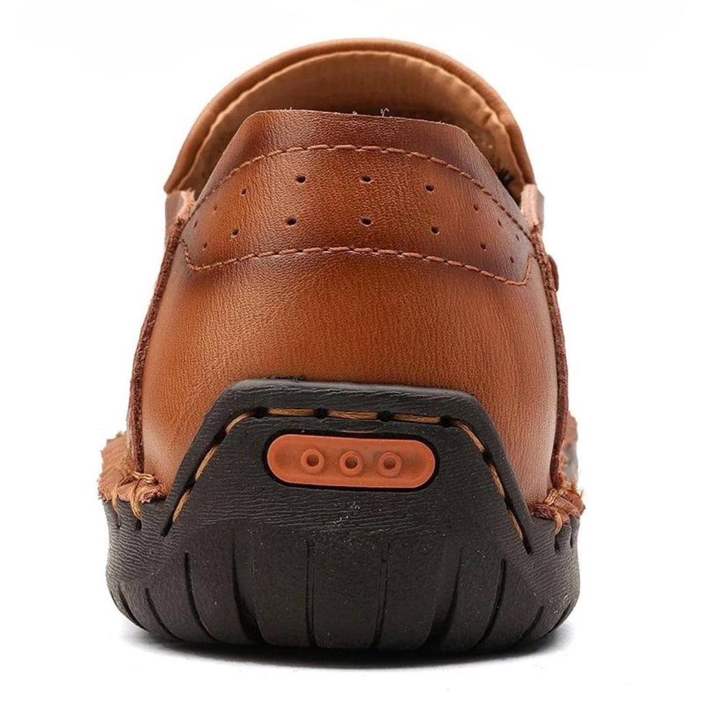 Zachte loafers van synthetisch leer voor heren