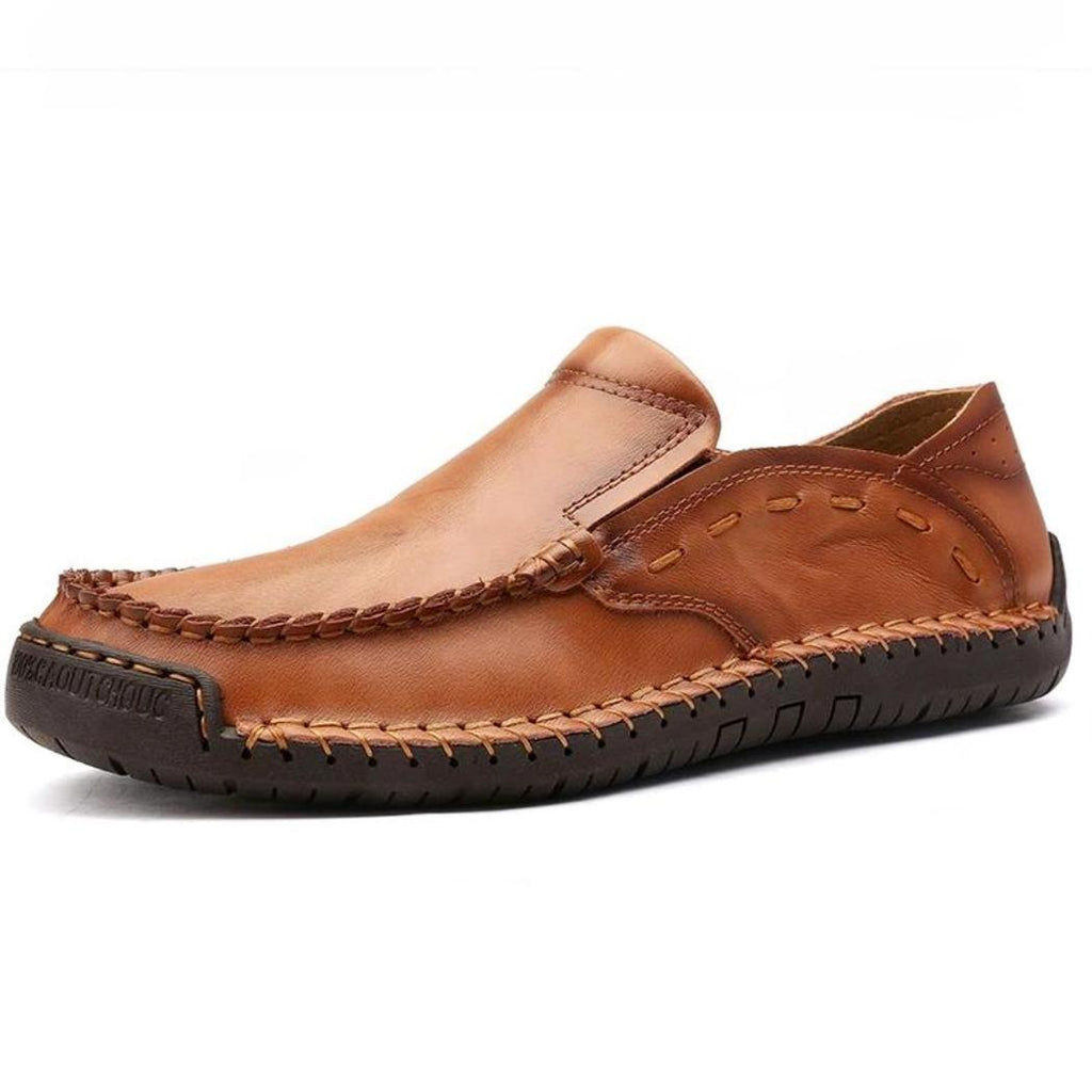 Zachte loafers van synthetisch leer voor heren