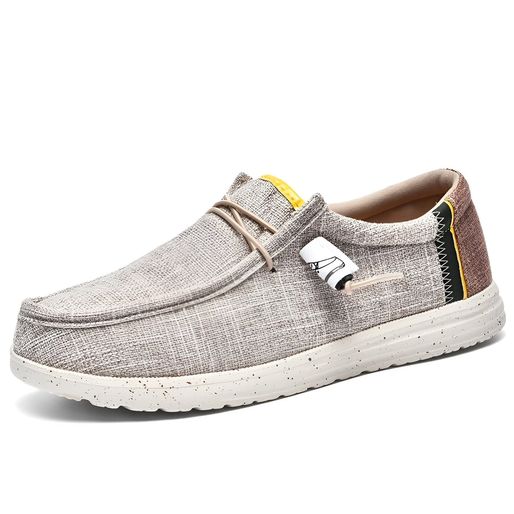 Canvas loafers voor heren