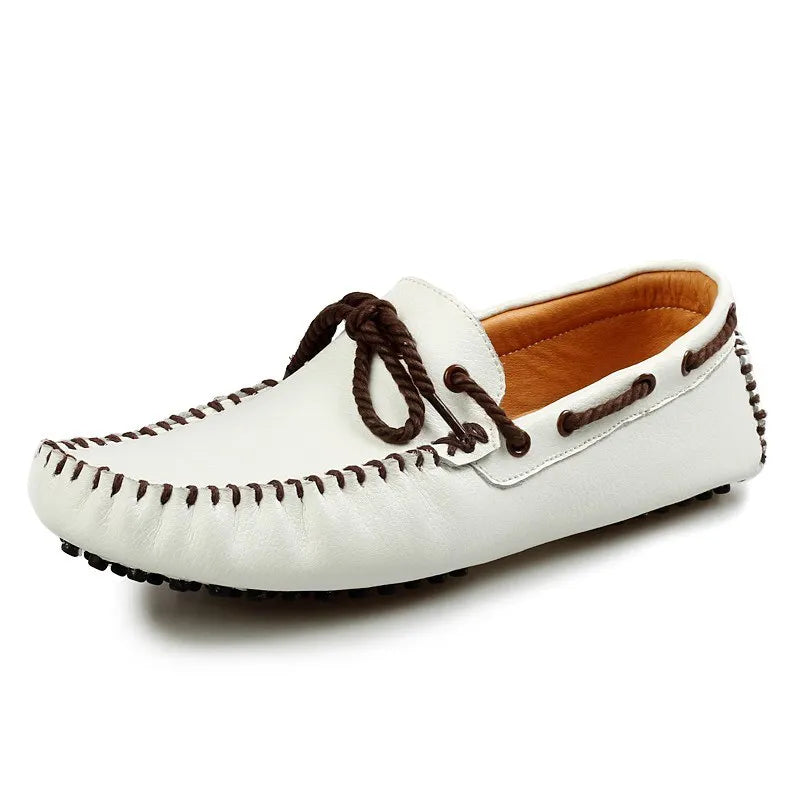 Vintage bootmocassins voor heren