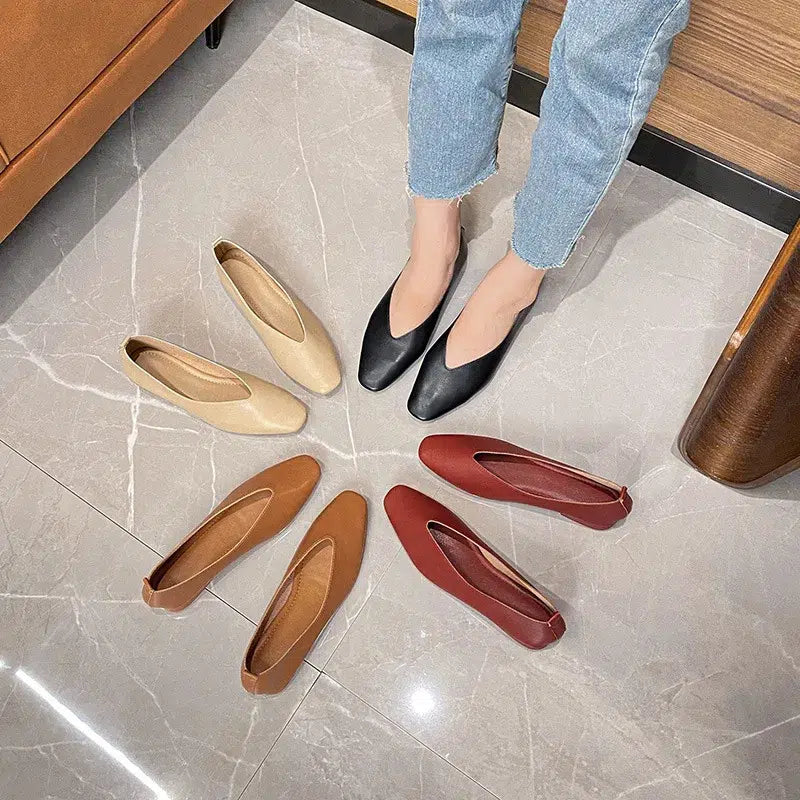 Klassieke Mary Jane retro ballerina's voor vrouwen