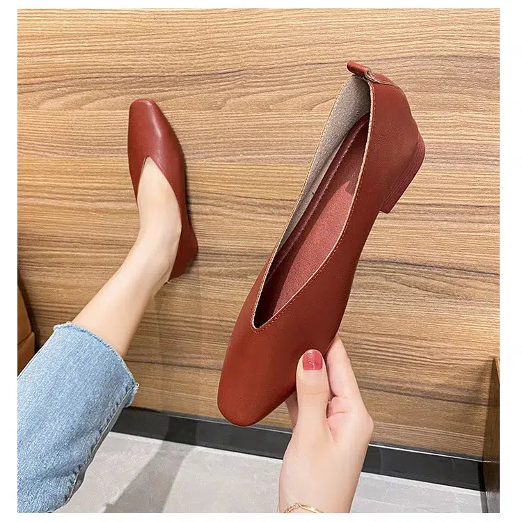 Klassieke Mary Jane retro ballerina's voor vrouwen