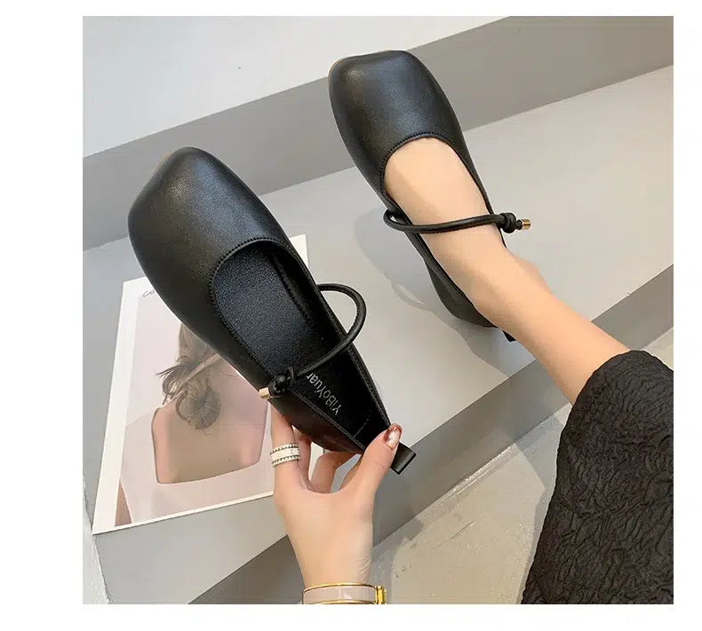 Zachte en comfortabele Mary Jane ballerina's voor vrouwen