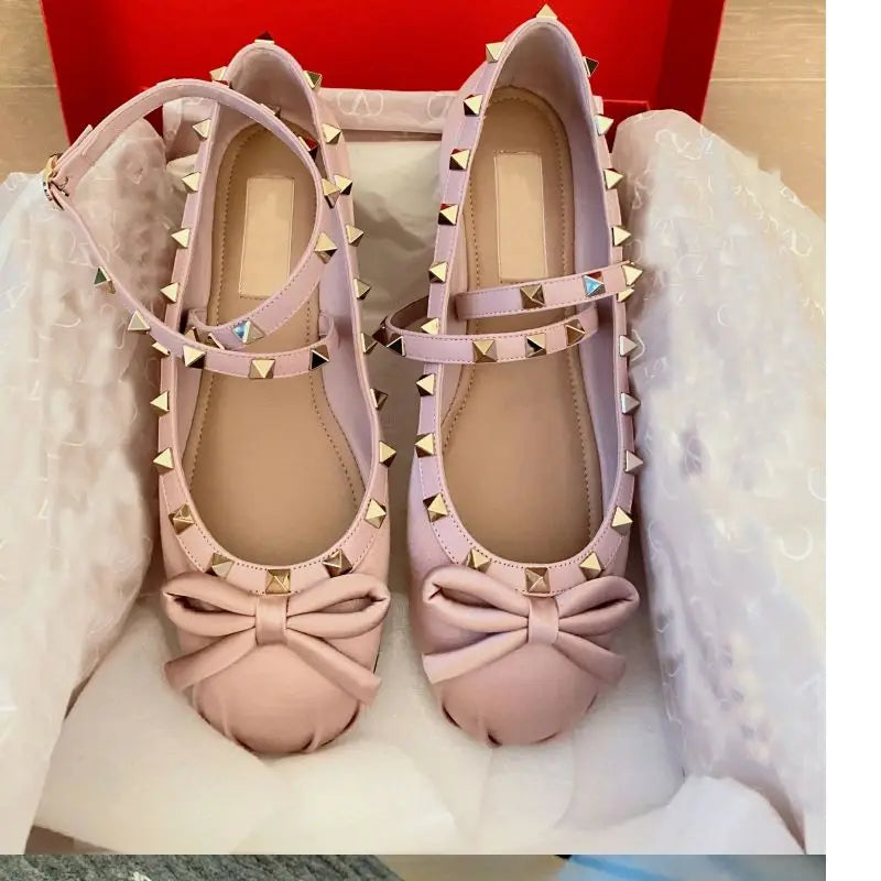 Mary Jane ballerina's van stersatijn met blauwgroen patroon