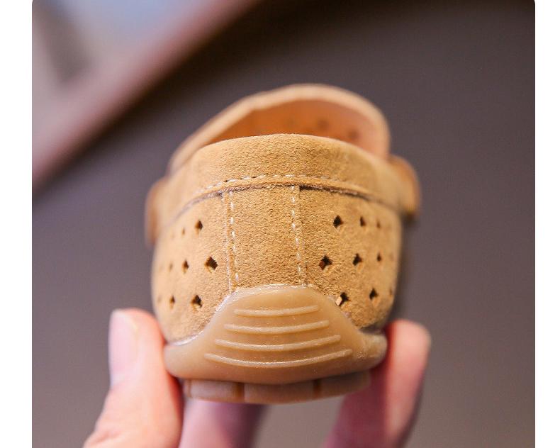 Ademende casual loafers in suède-look voor jongens