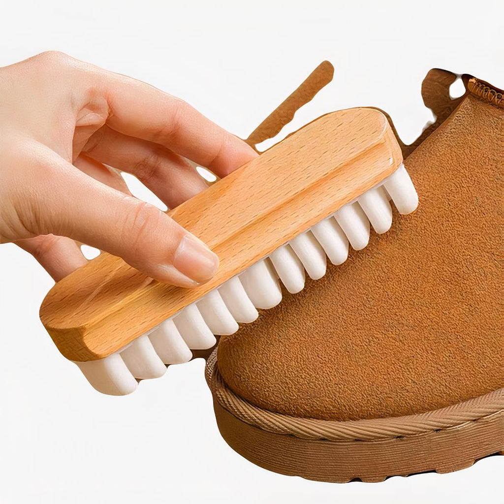 Reinigingsborstel voor suède schoenen