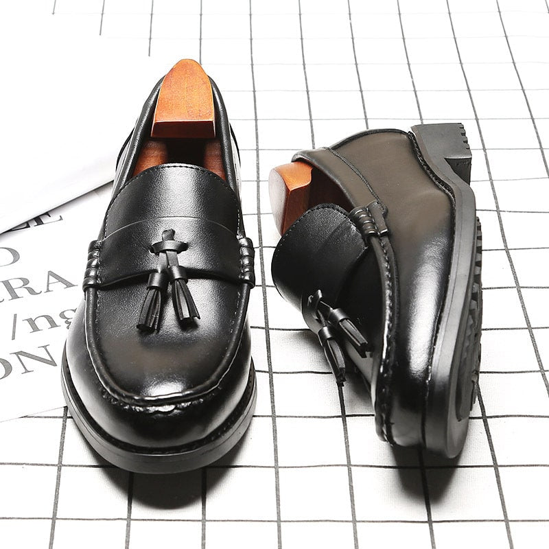 Casual loafers met kwastjes voor heren