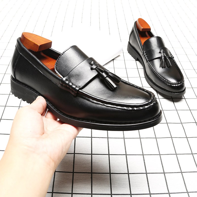 Casual loafers met kwastjes voor heren