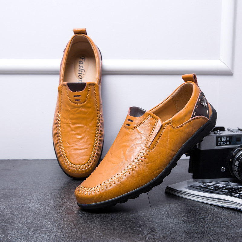 Verfijnde loafers in kunstleer voor heren