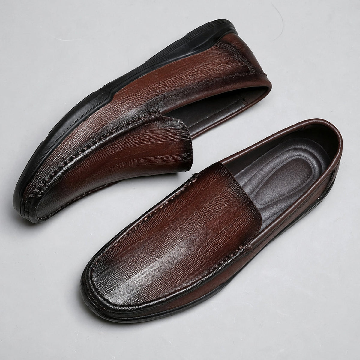 Flexibele zool van de herenloafer