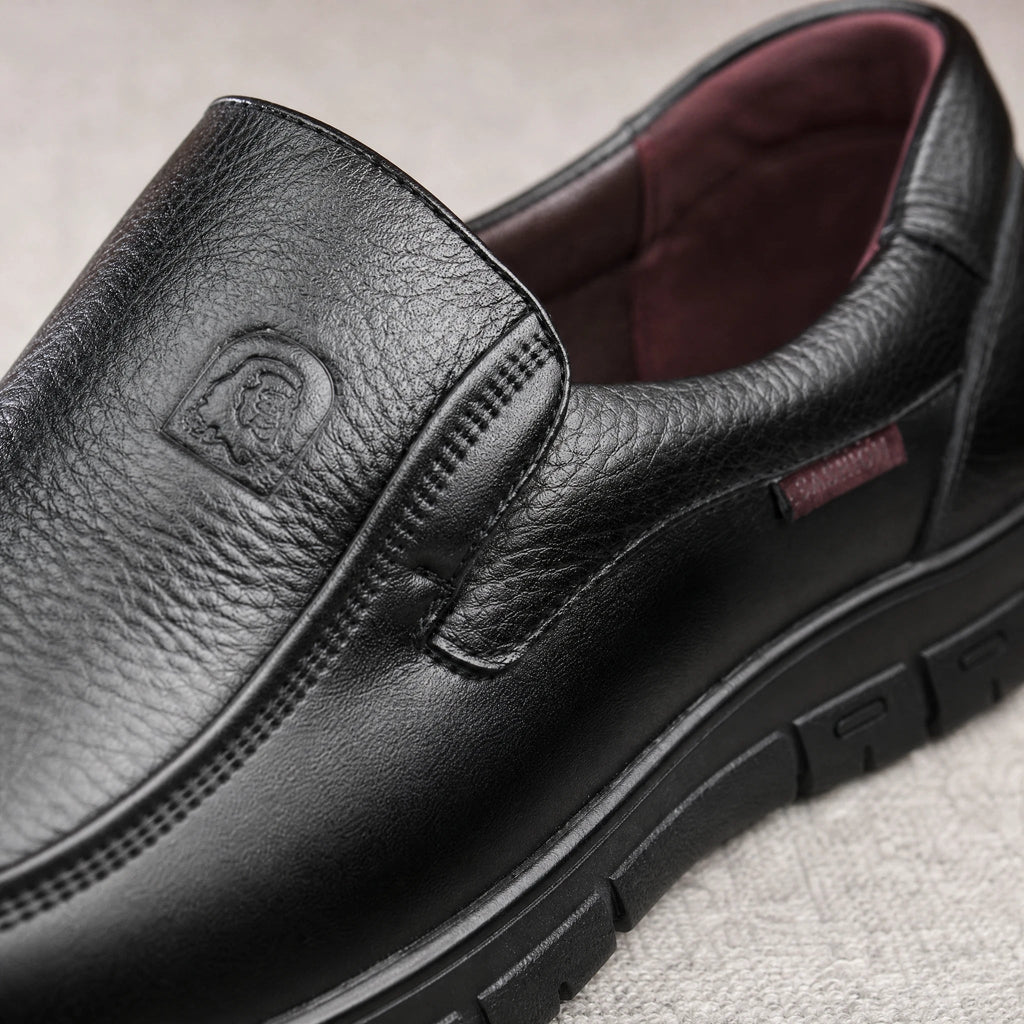 Heren loafers van zacht leer met comfortzool - afbeelding 2