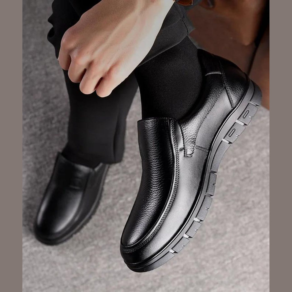 Heren loafers van zacht leer met comfortzool - afbeelding 7