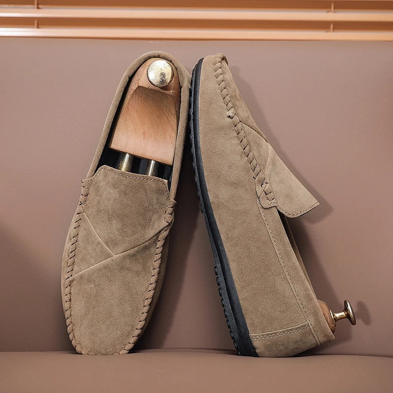 Camel mocassin, voorkant