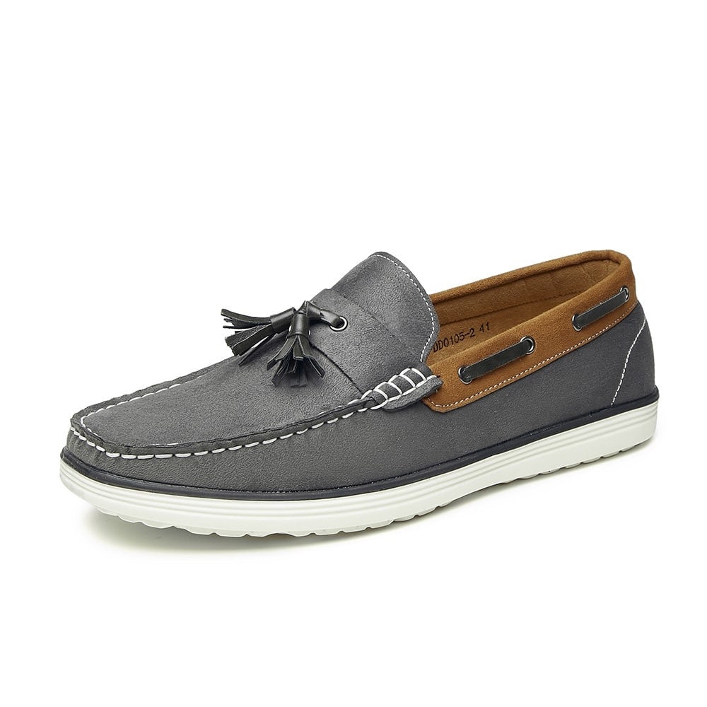 Heren loafers met kwastje in bootstijl