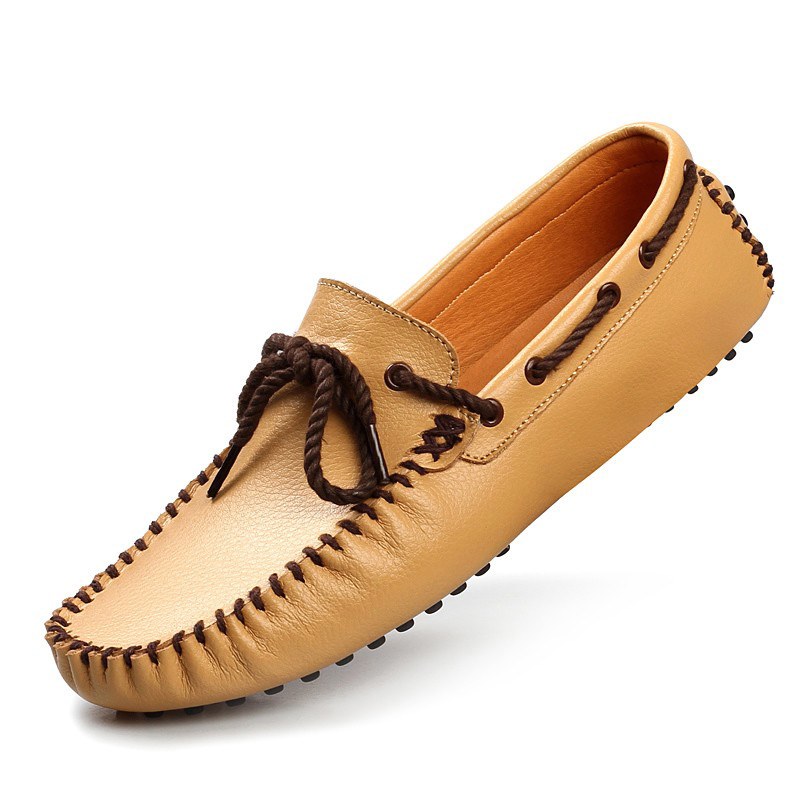 Vintage bootmocassins voor heren