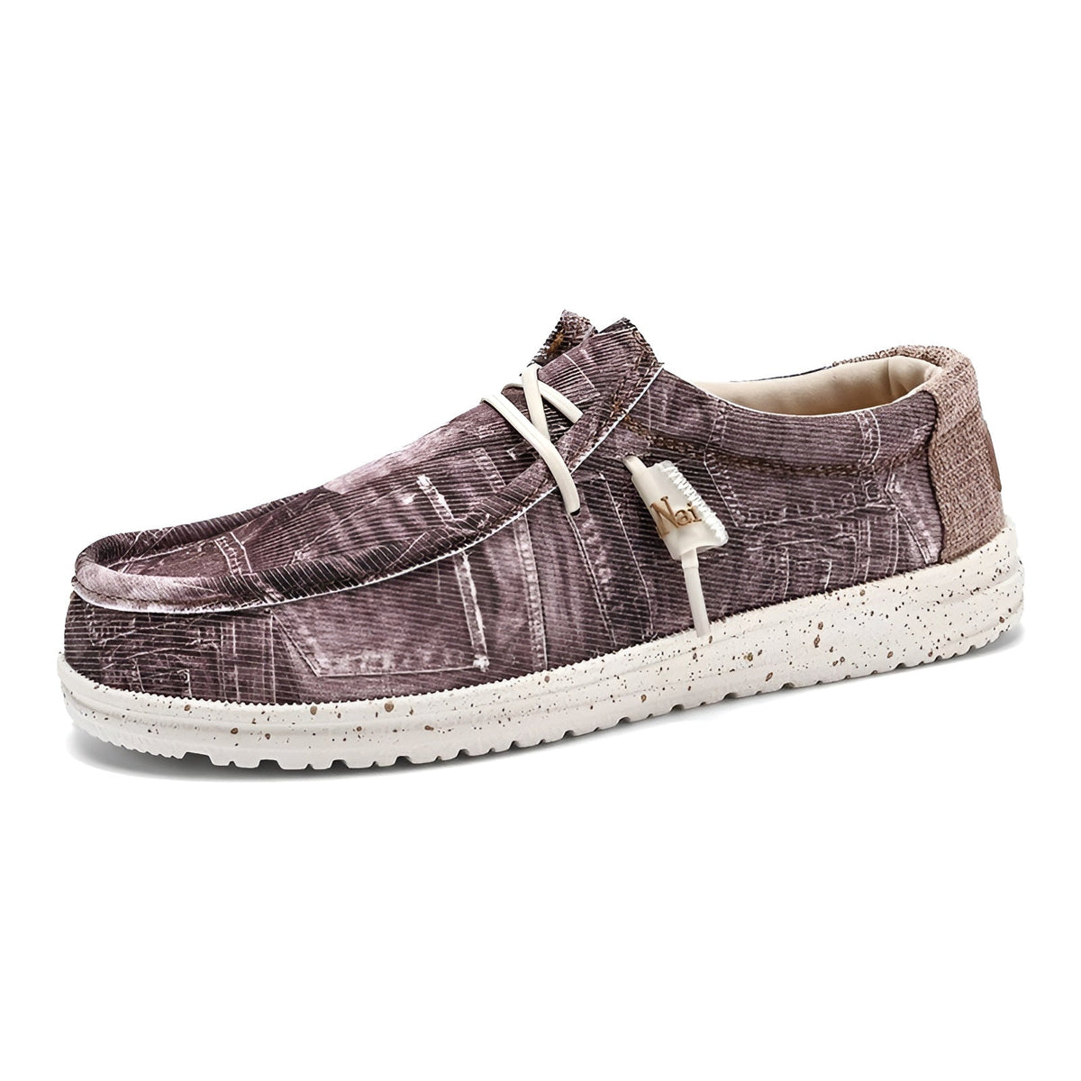 Loafers voor heren met jeansmotief
