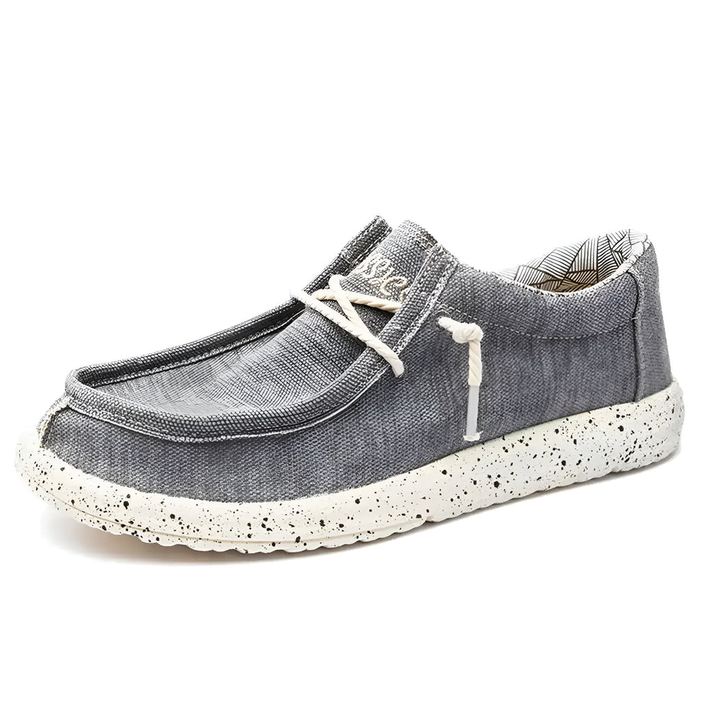 Denim loafers voor heren