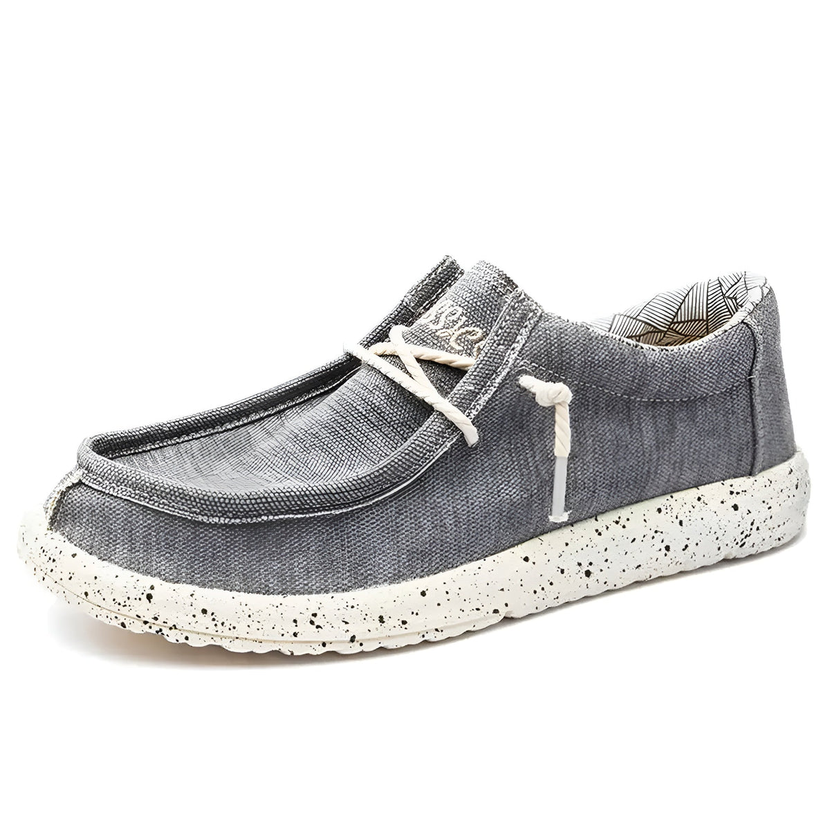 Denim loafers voor heren