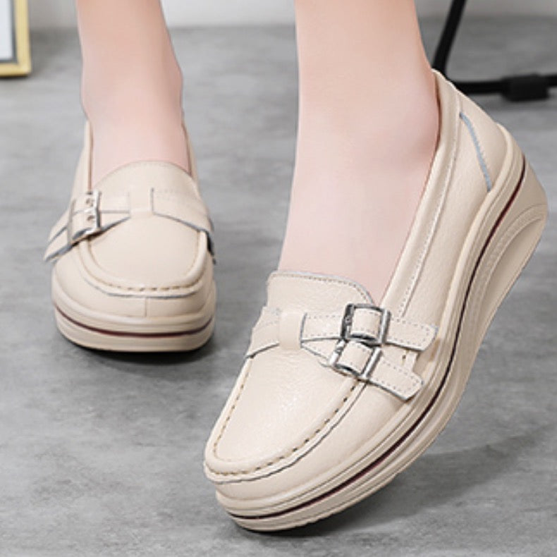 Casual loafers met dikke zool voor dames
