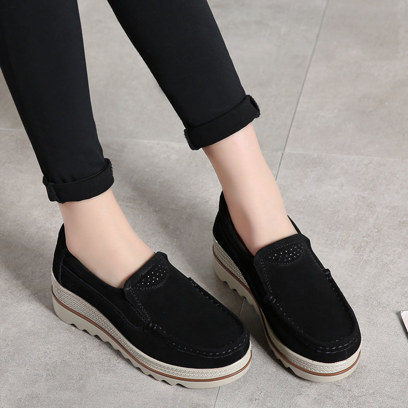Sleehak loafers voor dames voor het voorjaar