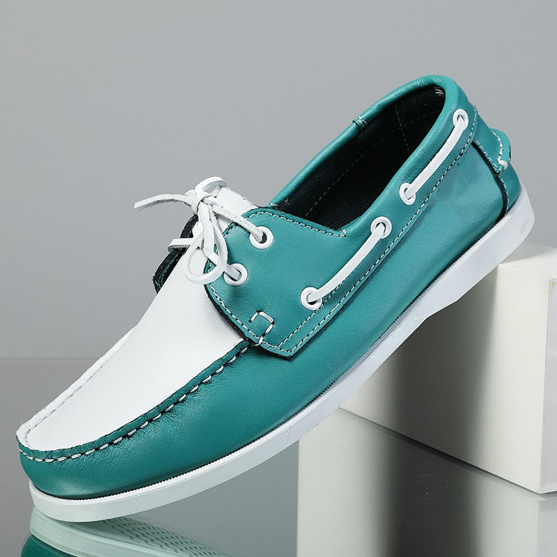 Formele bootschoenen met veters voor heren