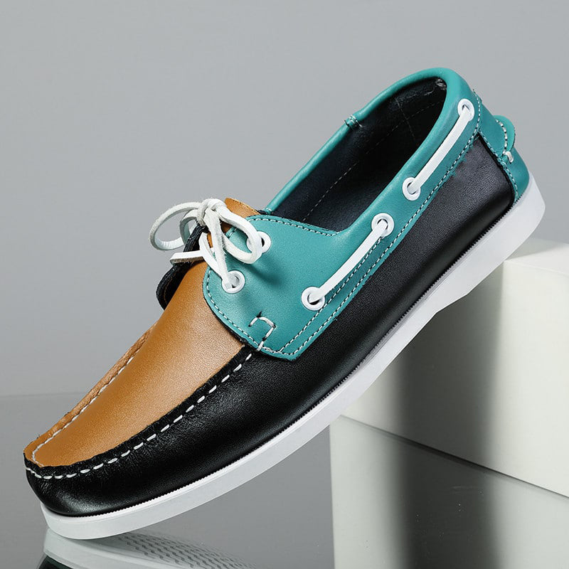 Formele bootschoenen met veters voor heren