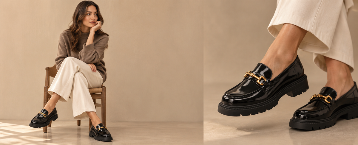 Mocassins elegante herfst