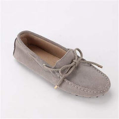 Comfortabele loafers met noppen voor dames, Grijze
