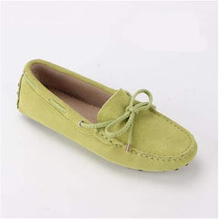 Comfortabele loafers met noppen voor dames, Groen