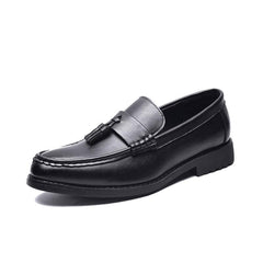 Casual loafers met kwastjes voor heren, Zwart