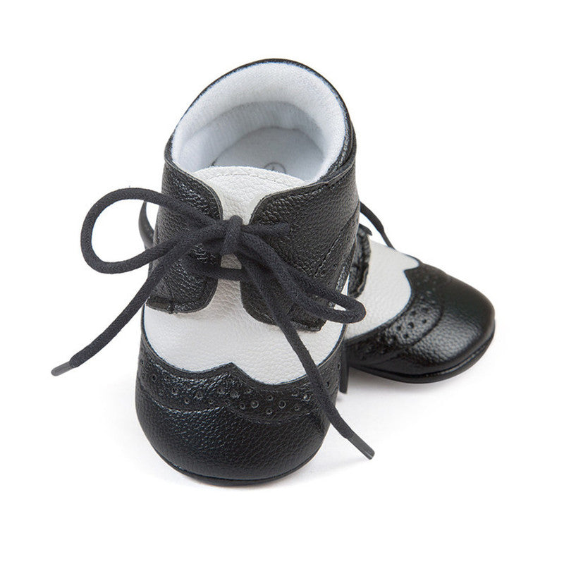 Loafers met veters en zachte zool voor babyjongens