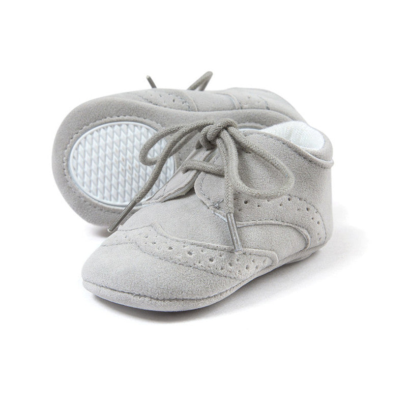 Loafers met veters en zachte zool voor babyjongens