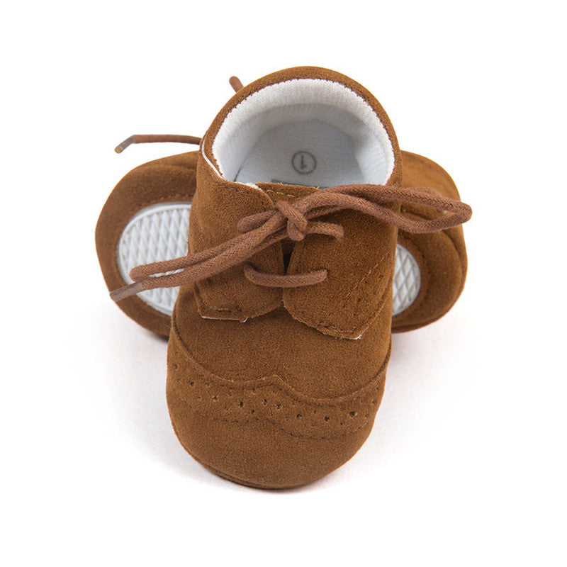 Loafers met veters en zachte zool voor babyjongens